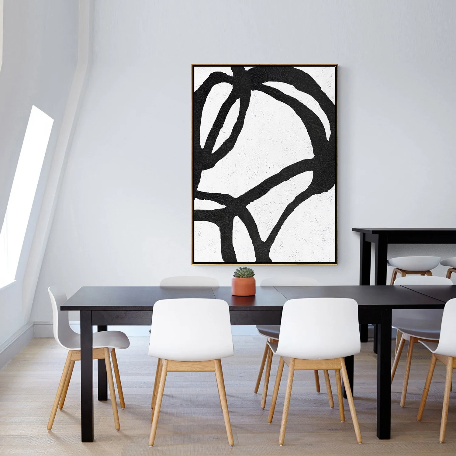 Vertical Minimalist Painting J12L