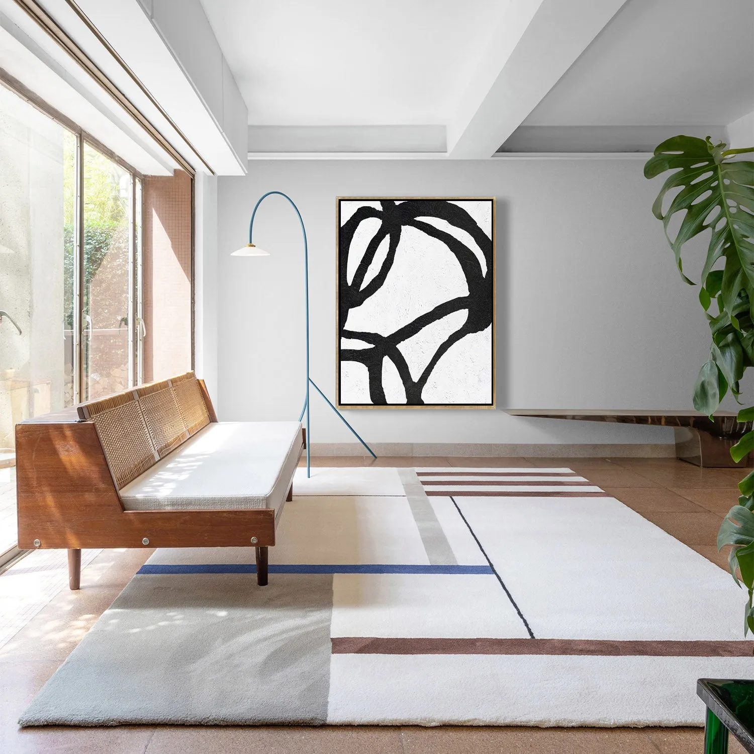 Vertical Minimalist Painting J12L