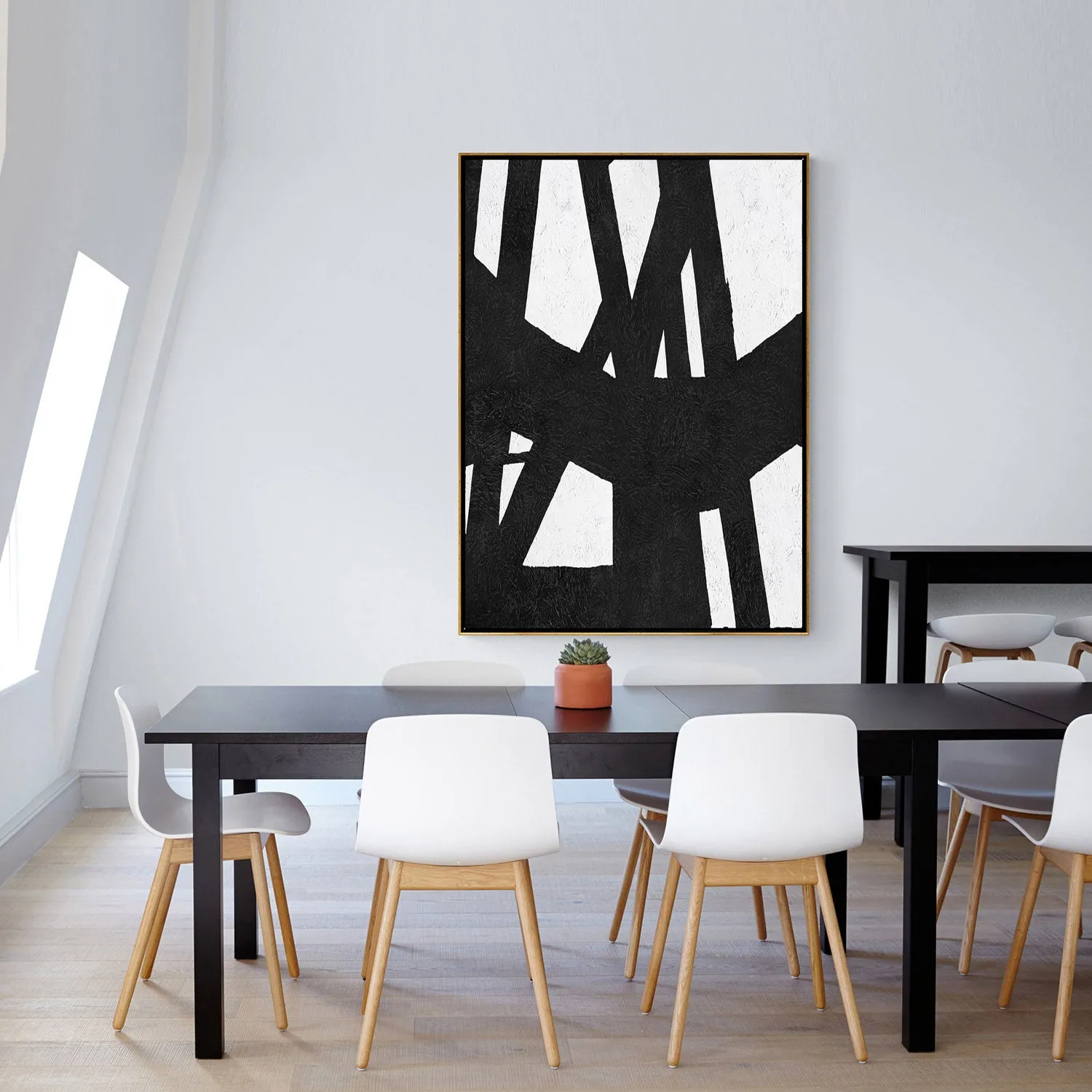 Vertical Minimalist Painting J136L1