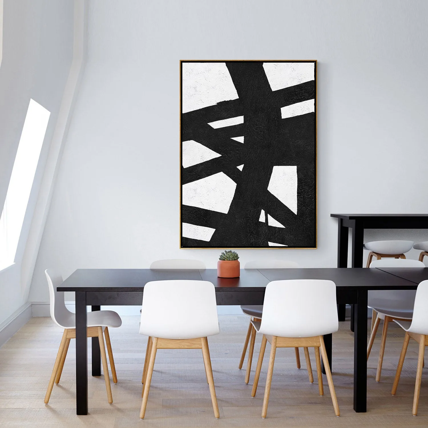 Vertical Minimalist Painting J136L