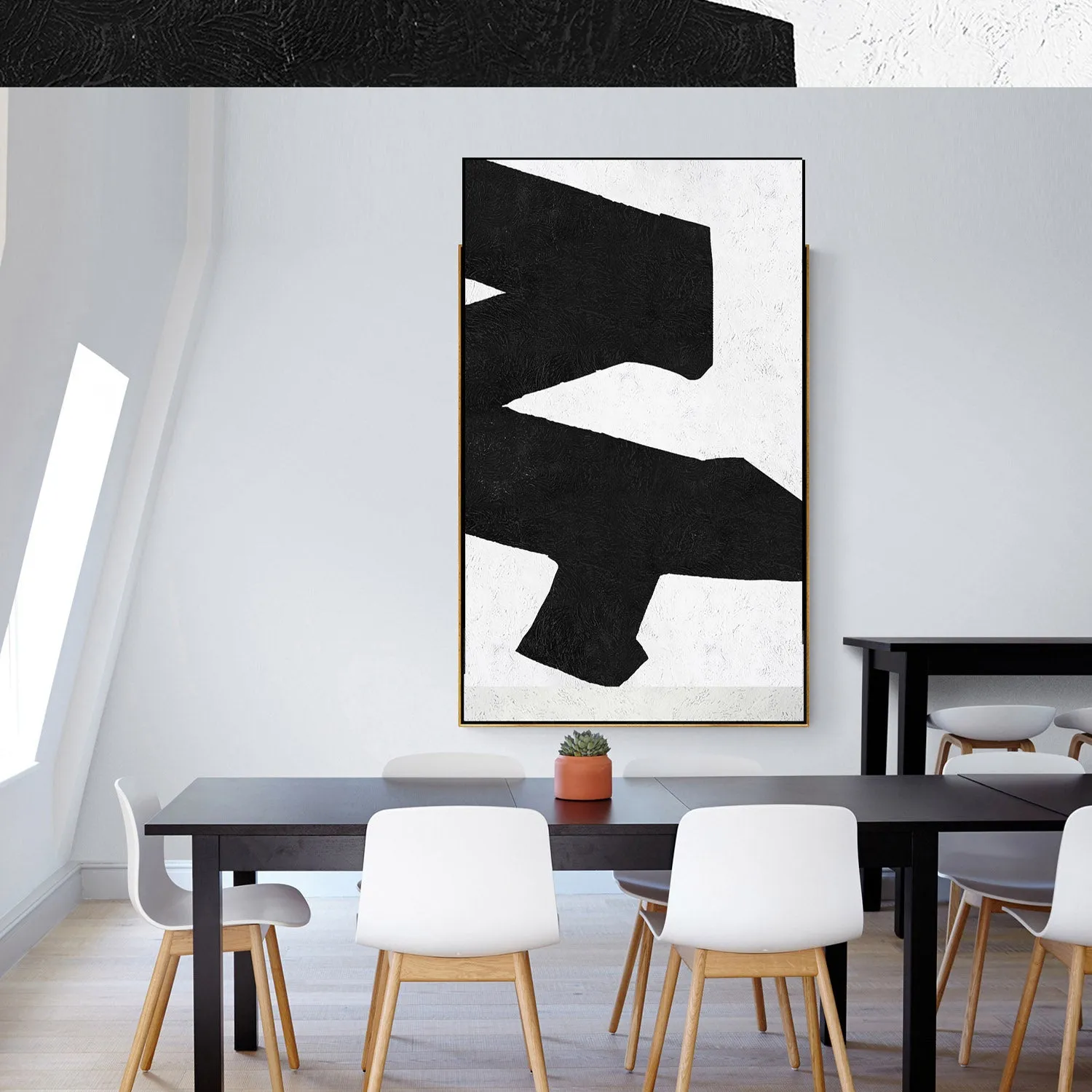 Vertical Minimalist Painting J152L1