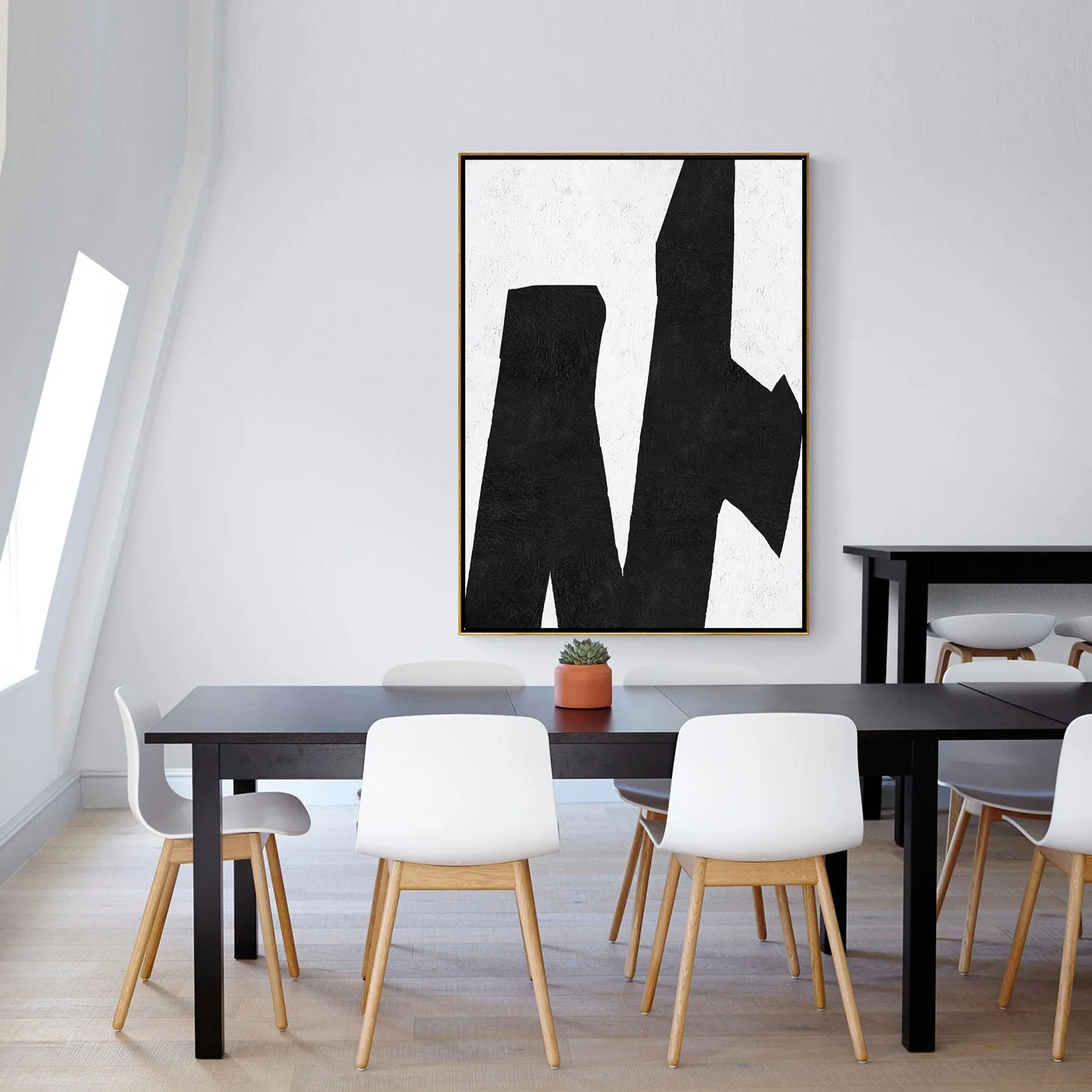 Vertical Minimalist Painting J152L