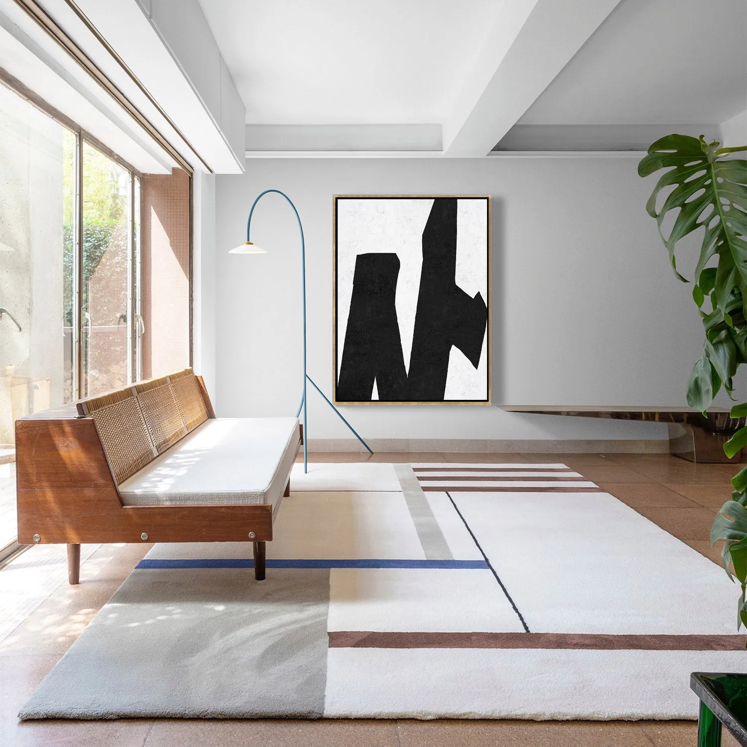 Vertical Minimalist Painting J152L