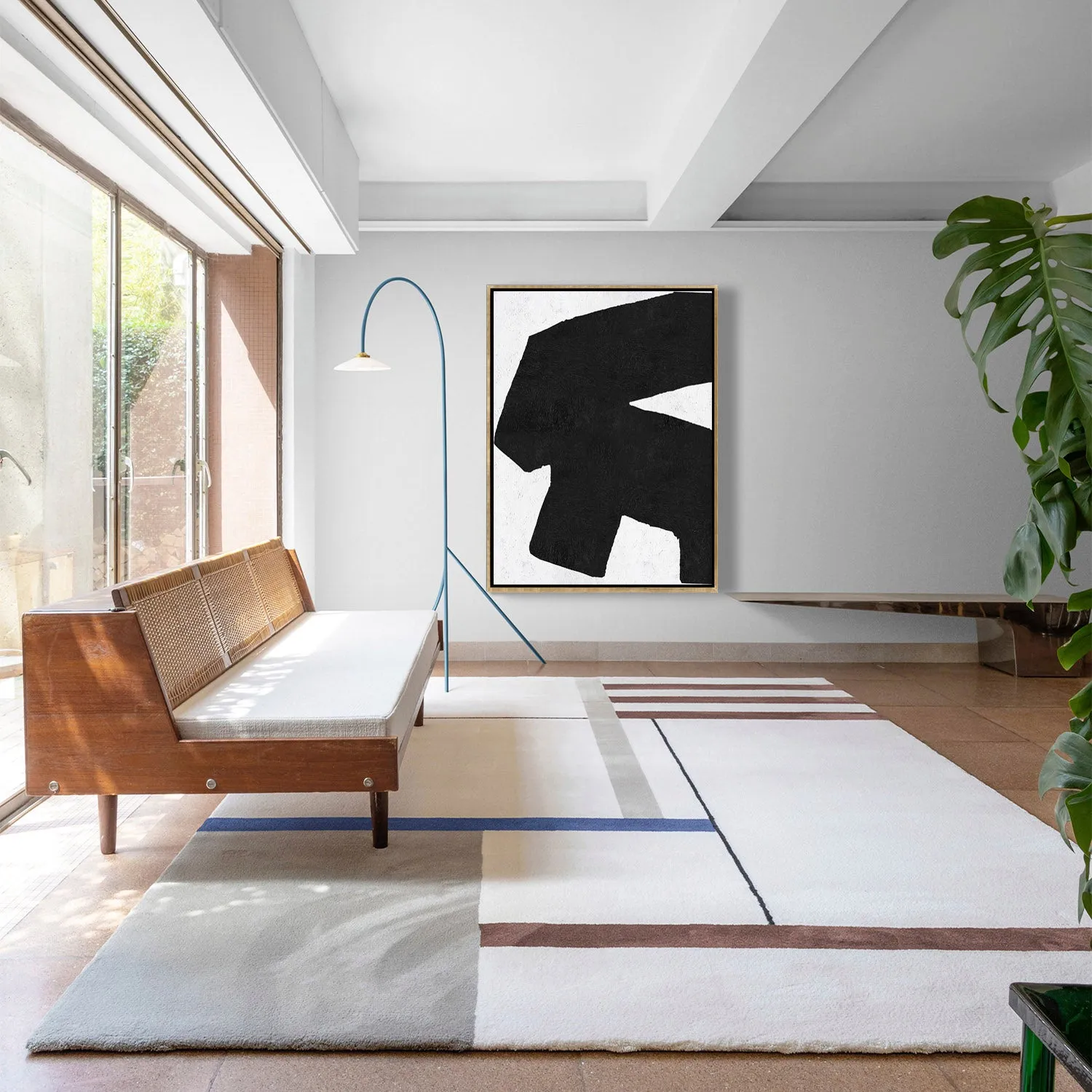 Vertical Minimalist Painting J153L