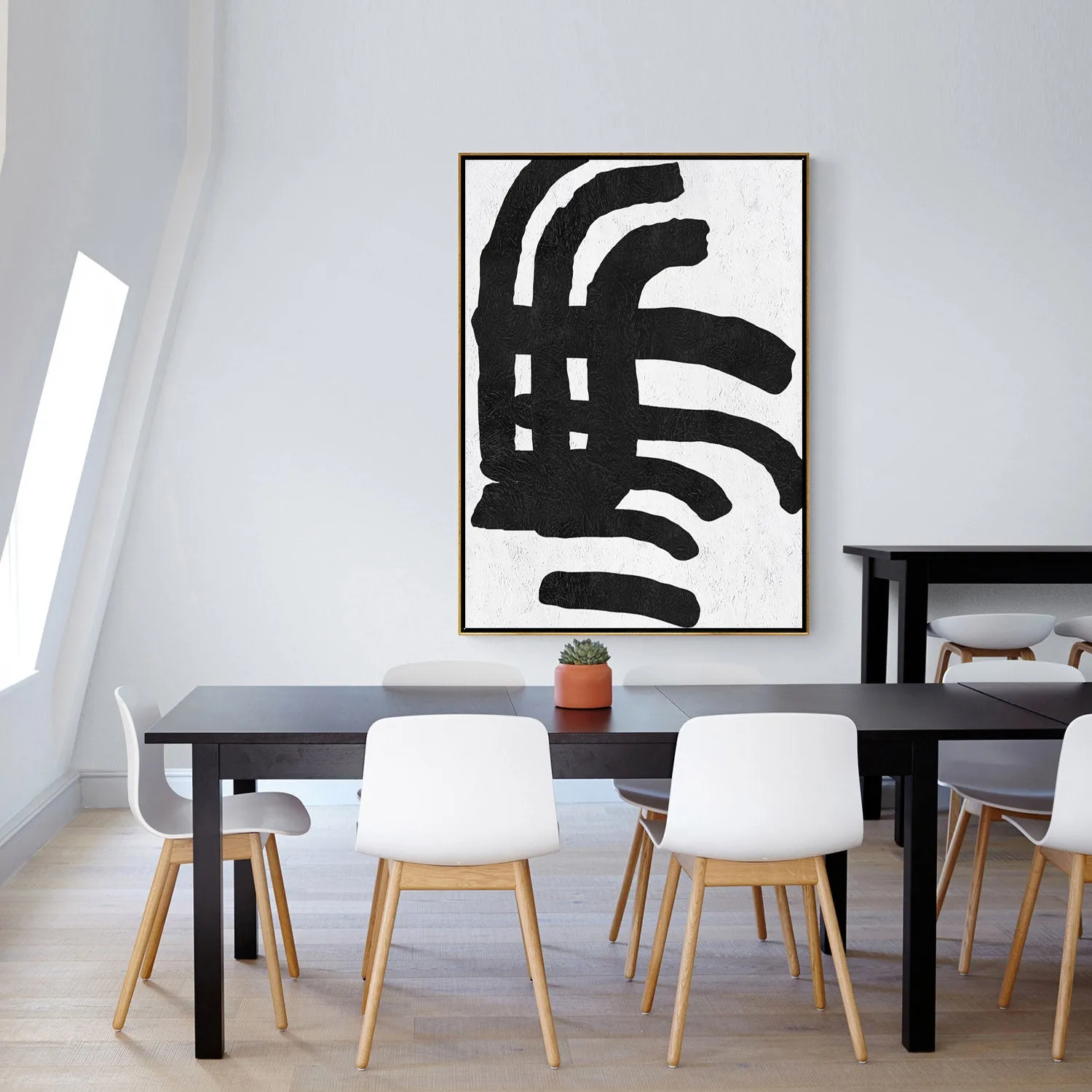 Vertical Minimalist Painting J159L1