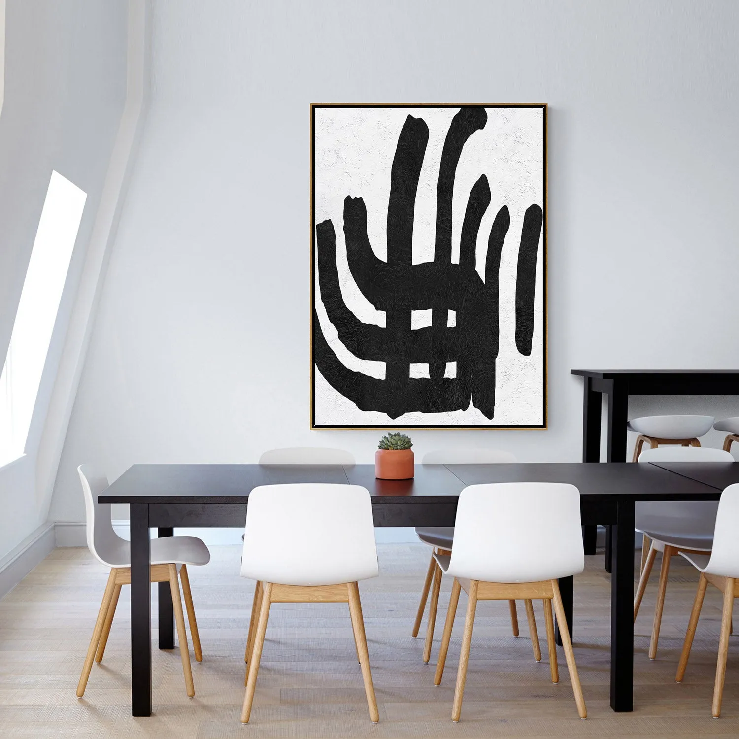 Vertical Minimalist Painting J159L