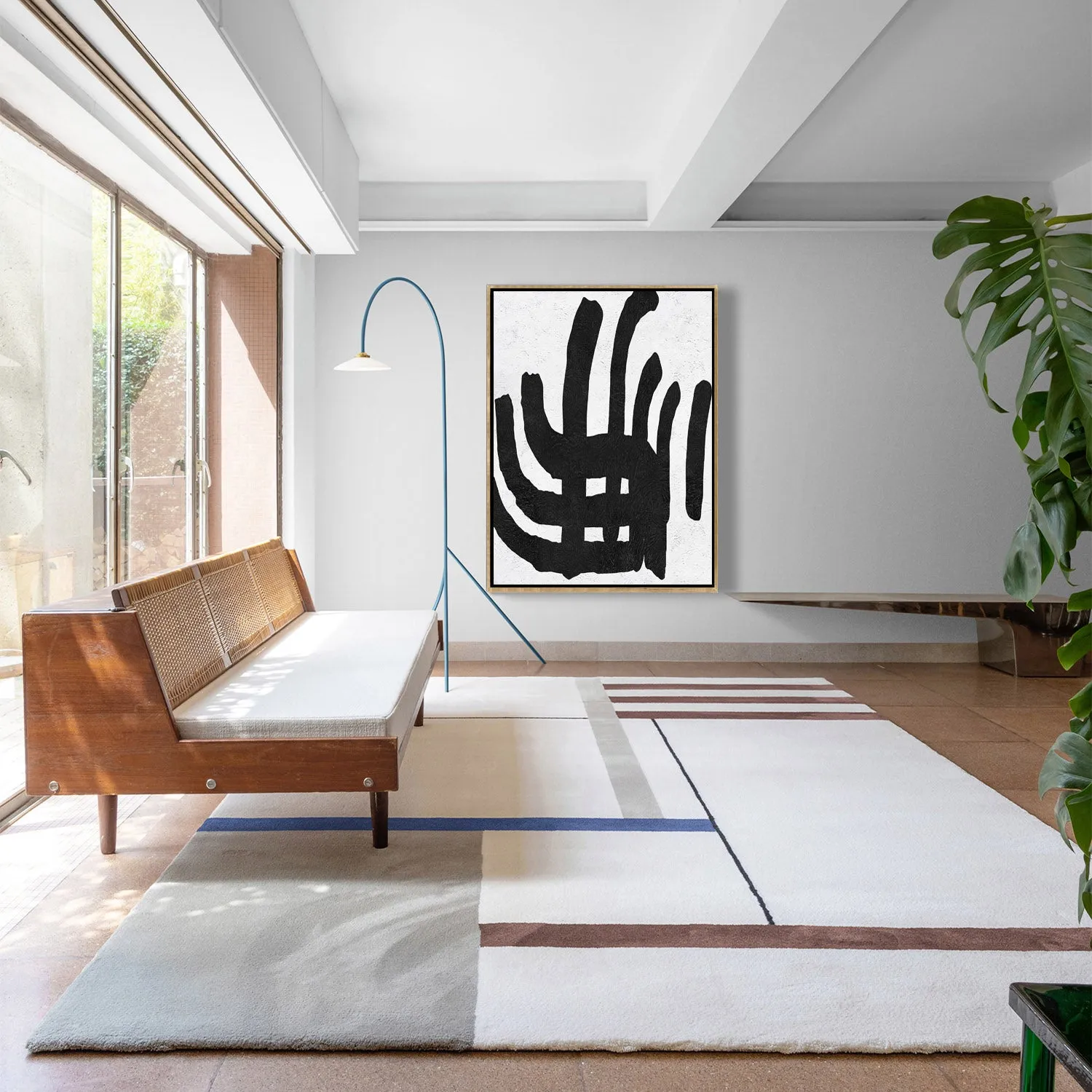 Vertical Minimalist Painting J159L