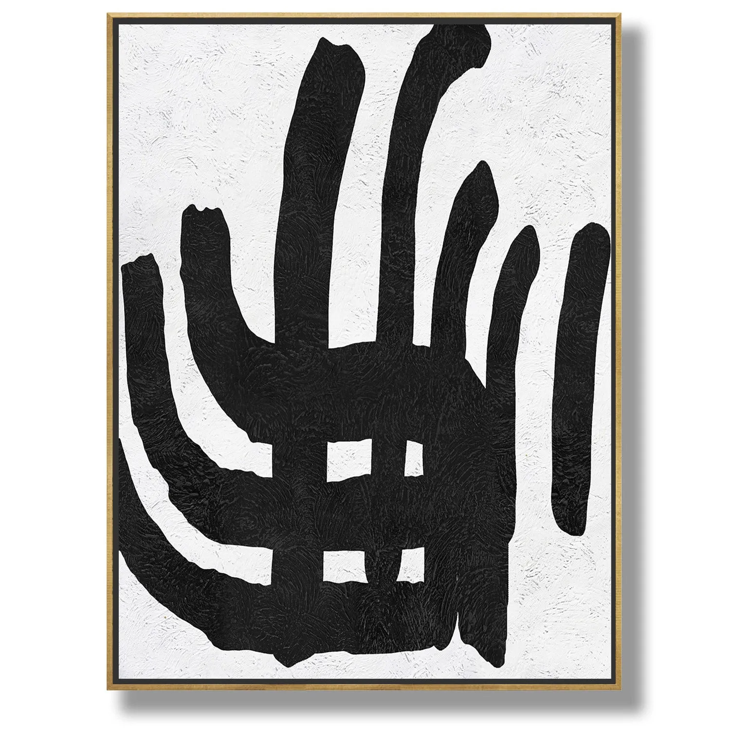 Vertical Minimalist Painting J159L
