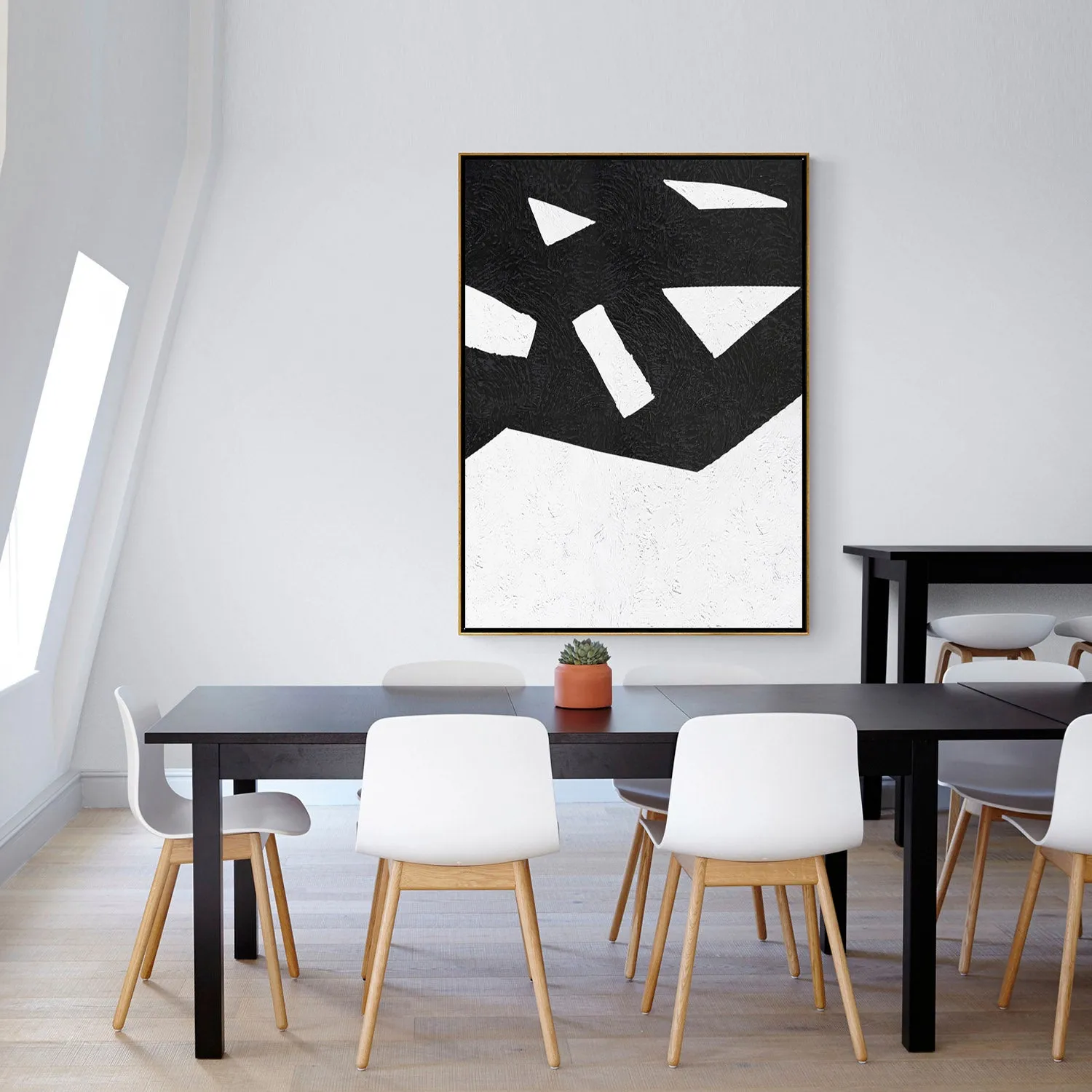 Vertical Minimalist Painting J20L