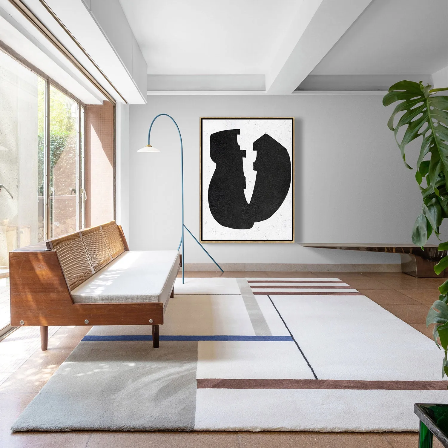 Vertical Minimalist Painting J21L