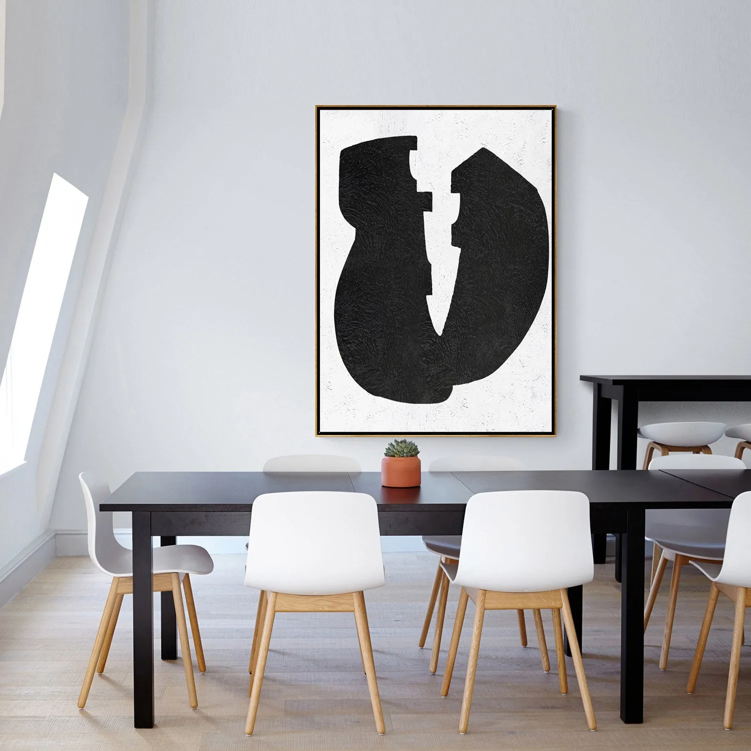 Vertical Minimalist Painting J21L