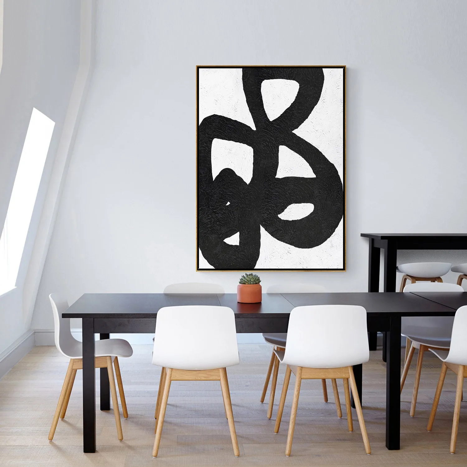 Vertical Minimalist Painting J24L