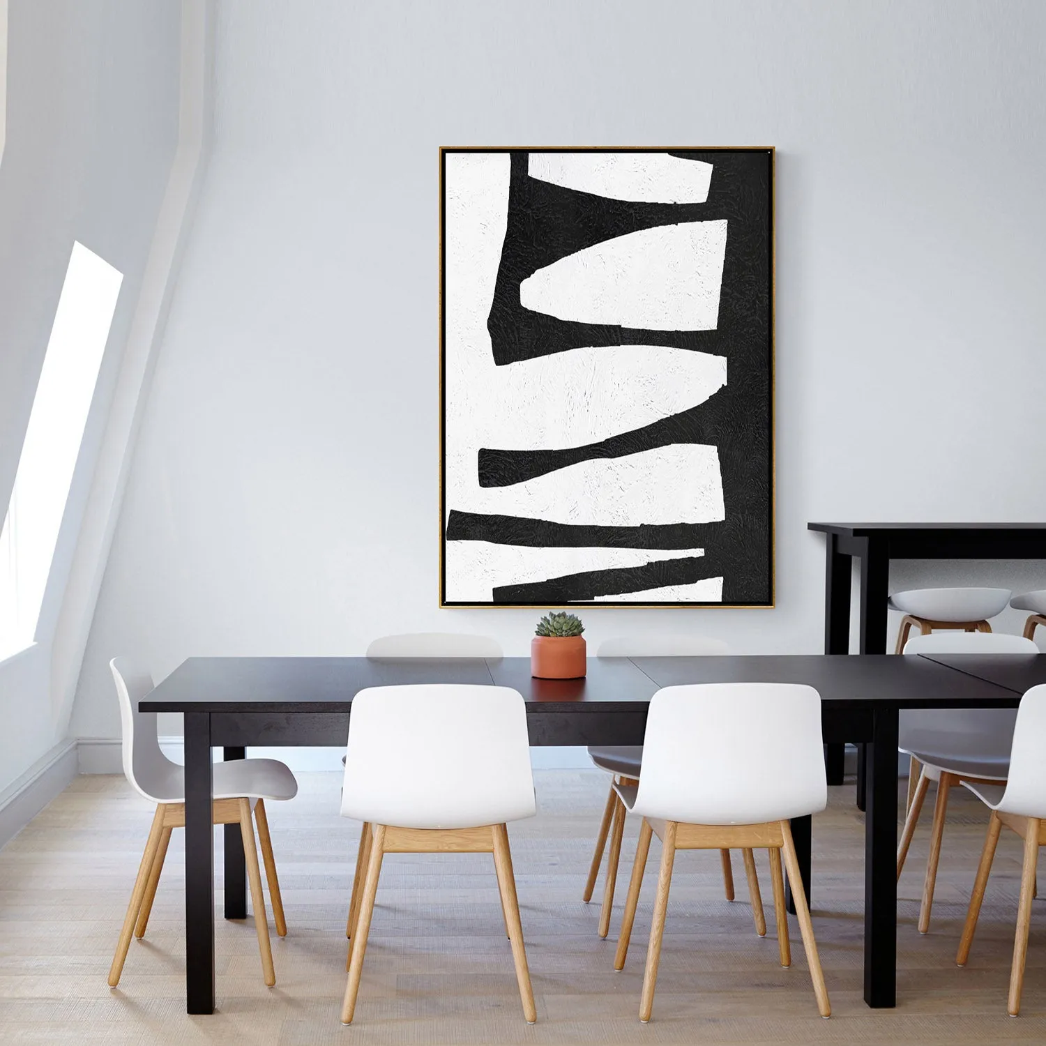 Vertical Minimalist Painting J26L