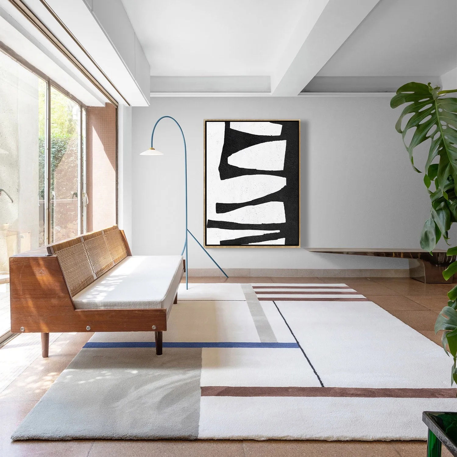 Vertical Minimalist Painting J26L