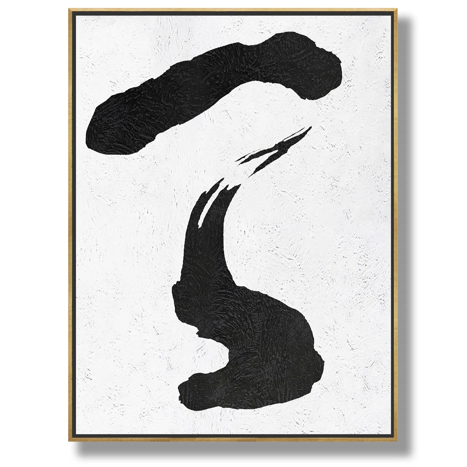 Vertical Minimalist Painting J34L