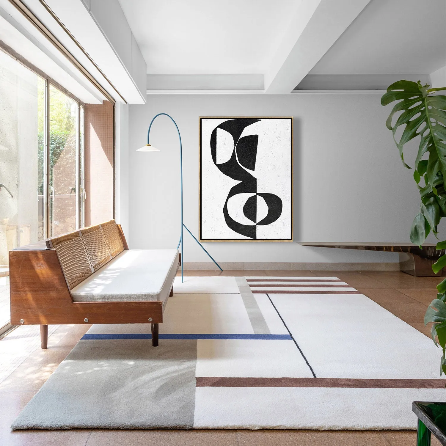 Vertical Minimalist Painting J41L