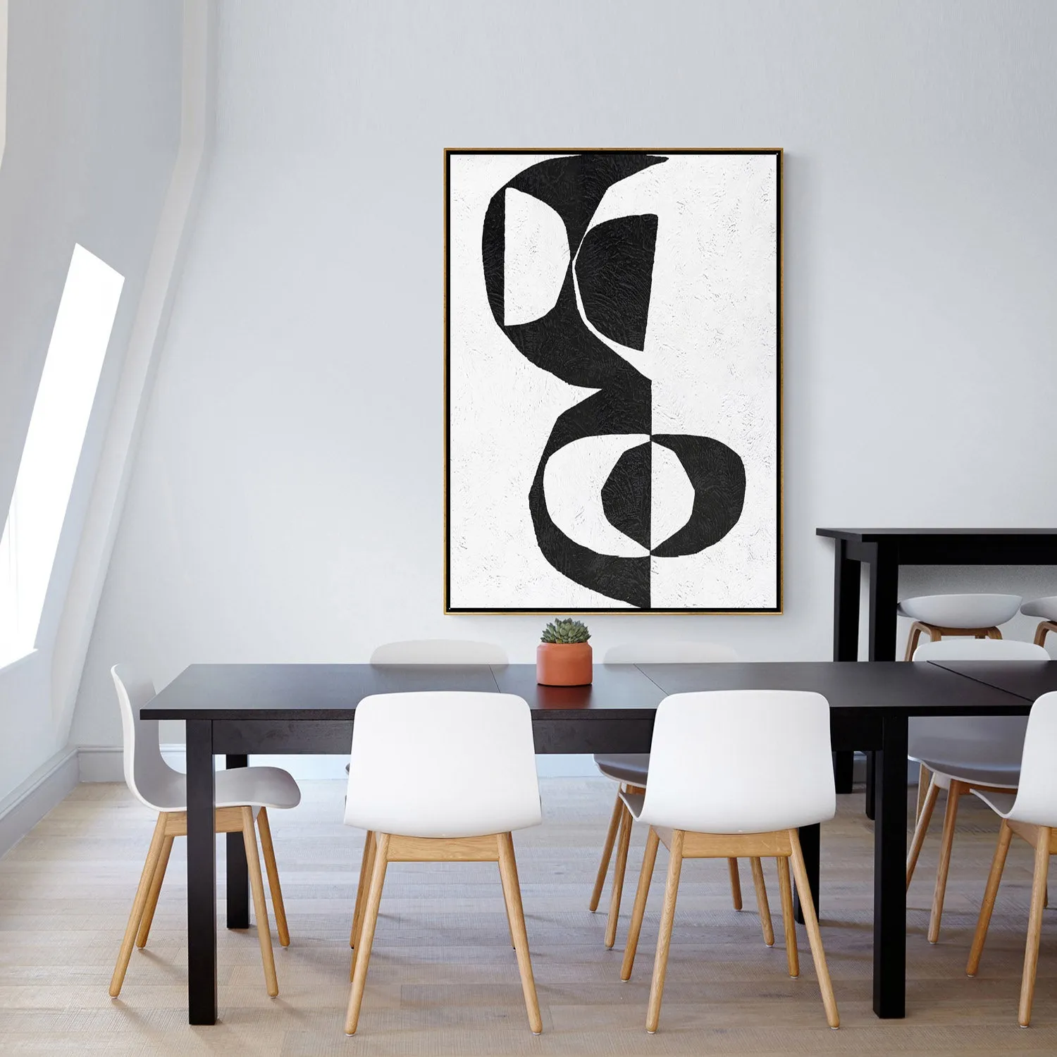 Vertical Minimalist Painting J41L