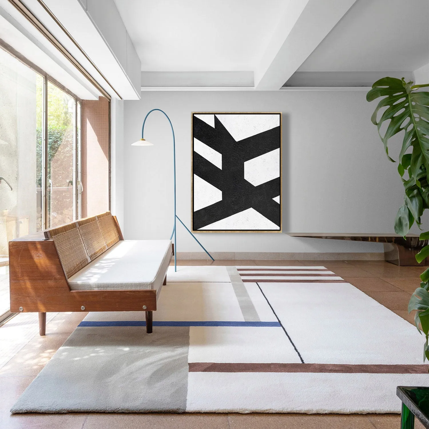 Vertical Minimalist Painting J50L
