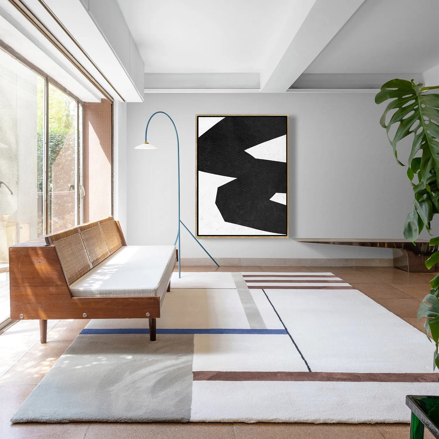 Vertical Minimalist Painting J55L