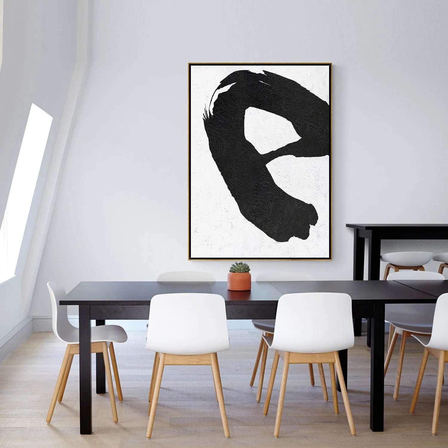 Vertical Minimalist Painting J56L