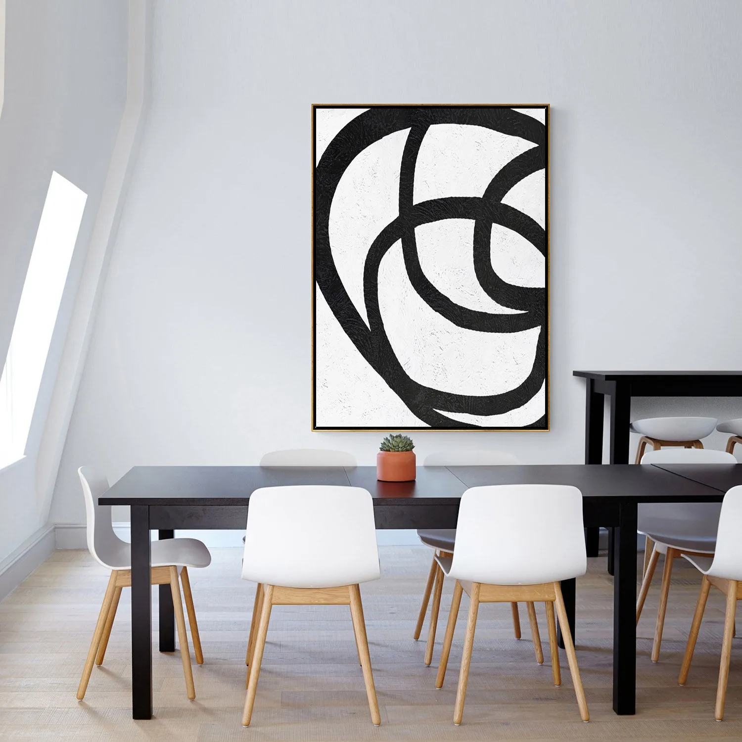 Vertical Minimalist Painting J57L