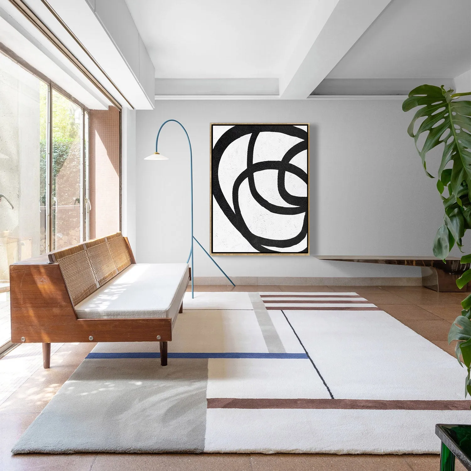 Vertical Minimalist Painting J57L