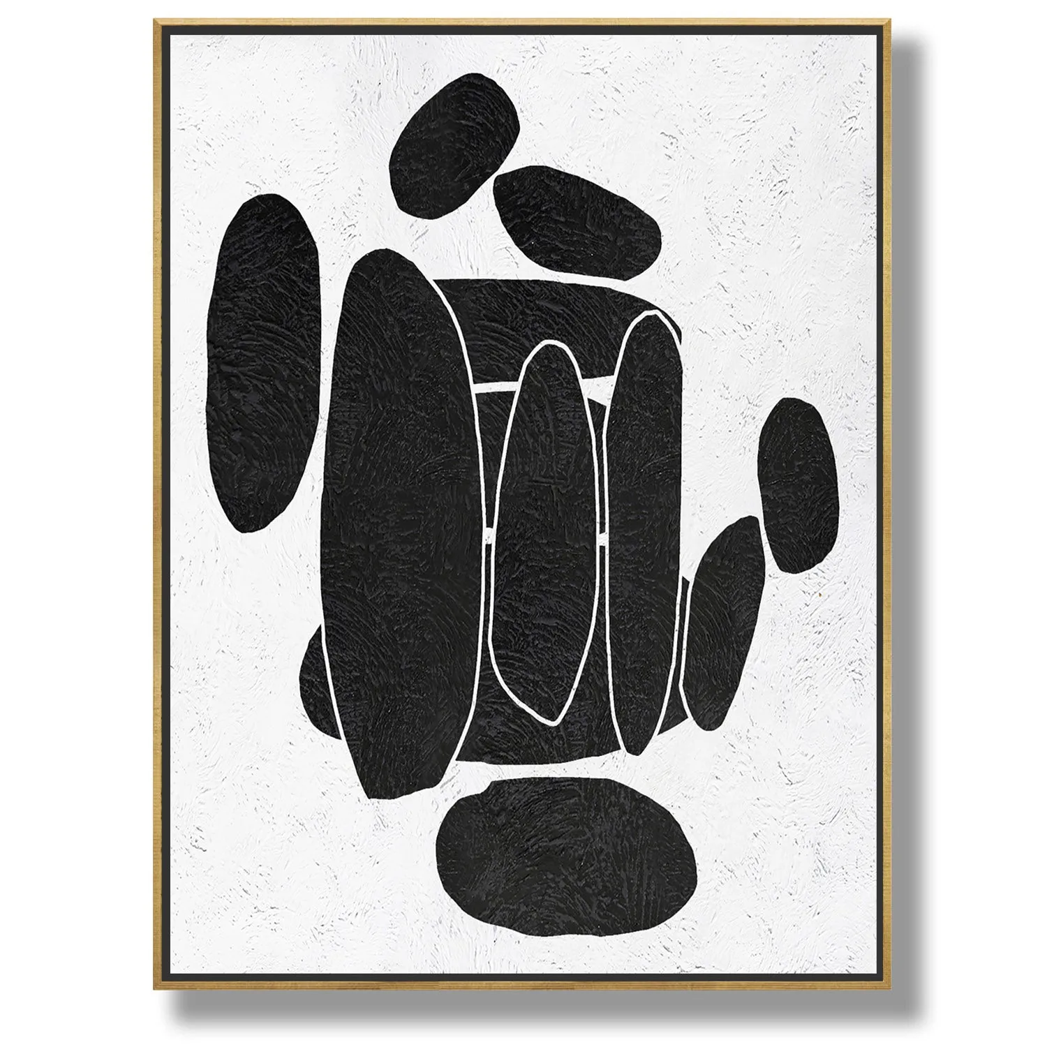 Vertical Minimalist Painting J62L