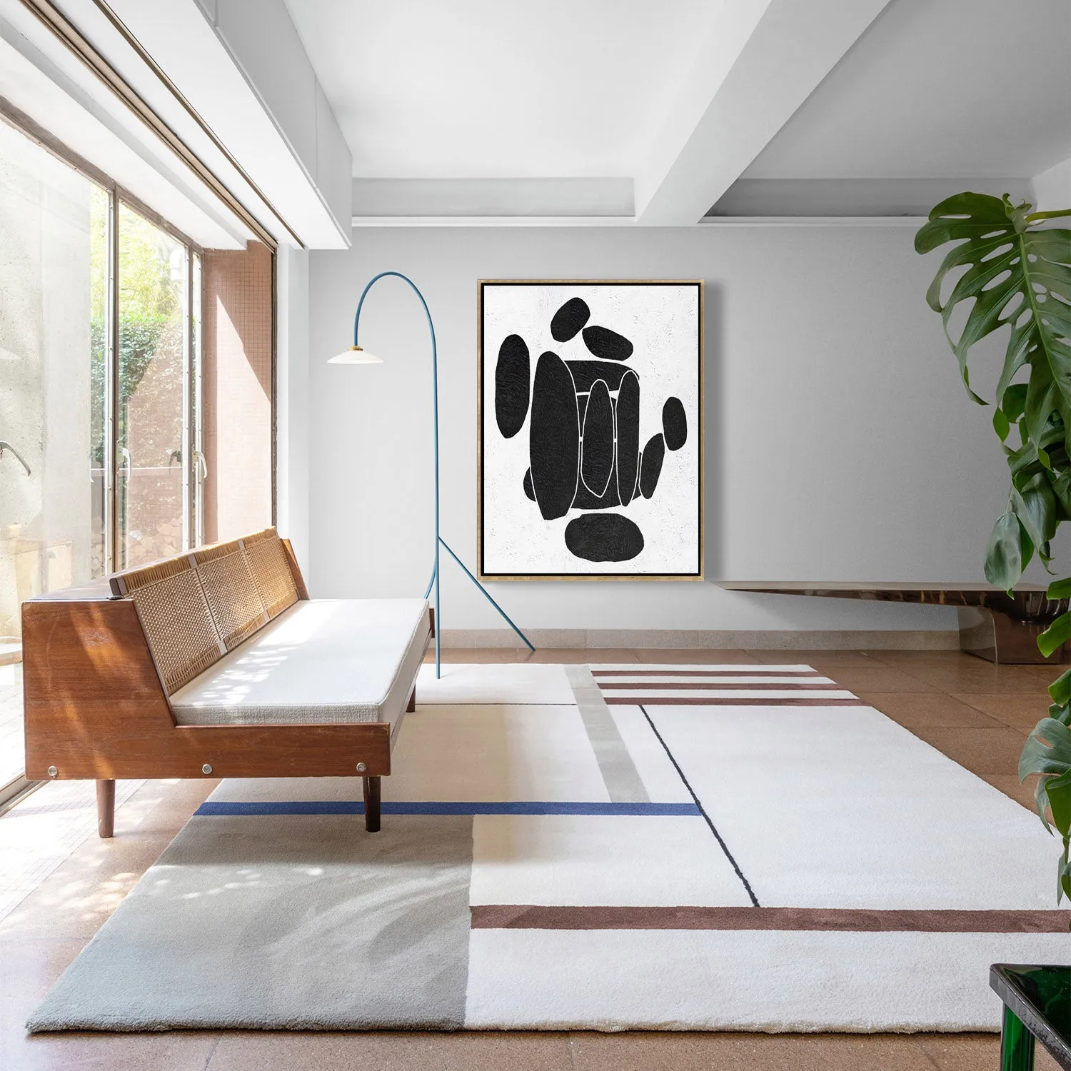 Vertical Minimalist Painting J62L