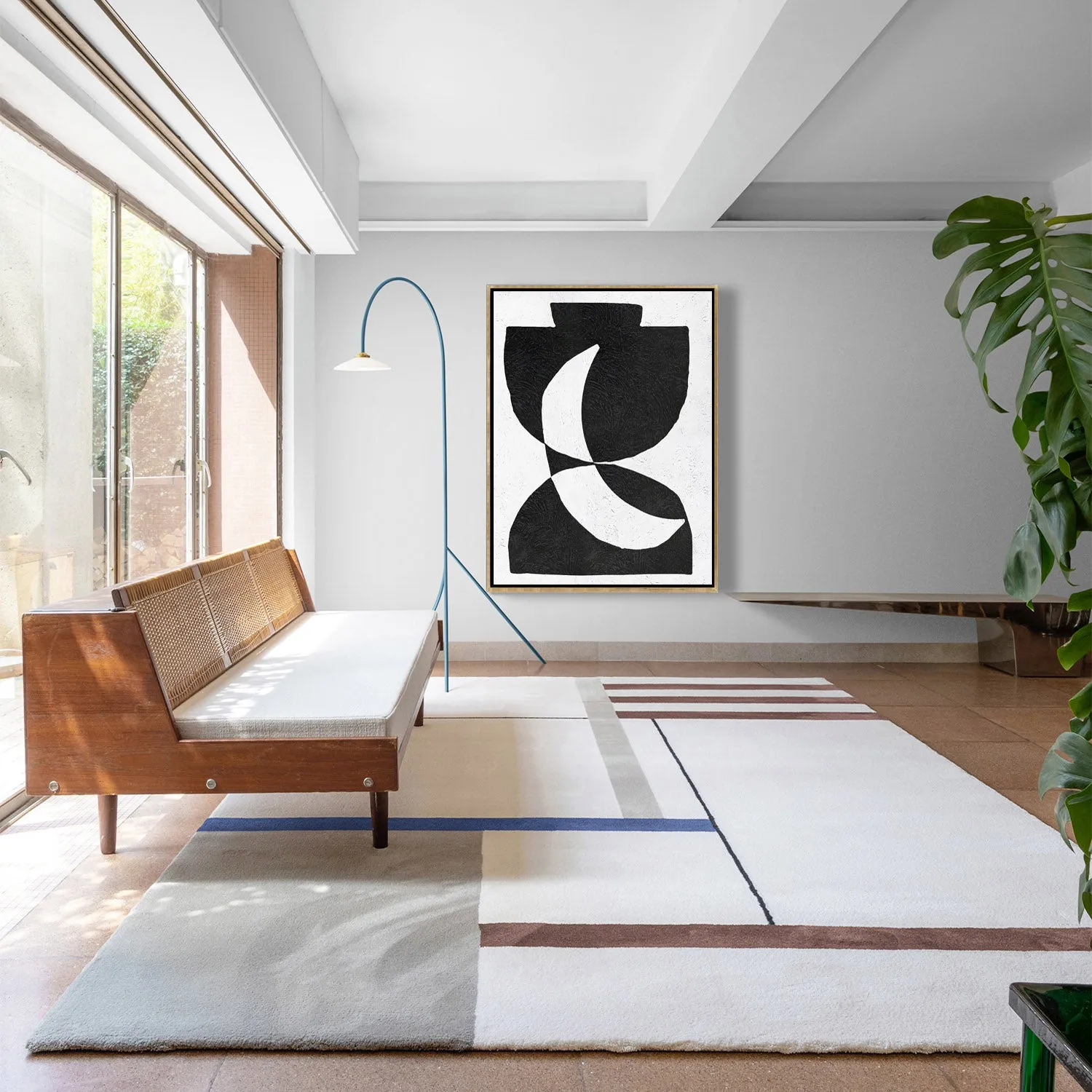 Vertical Minimalist Painting J63L
