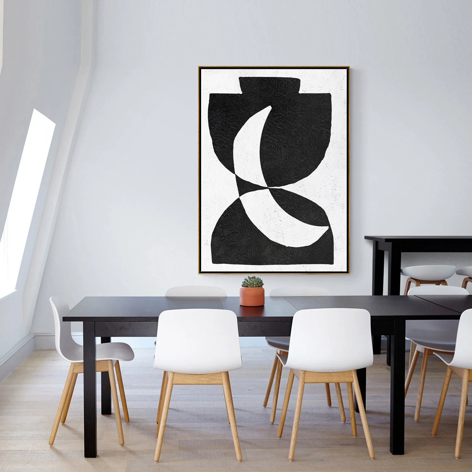 Vertical Minimalist Painting J63L