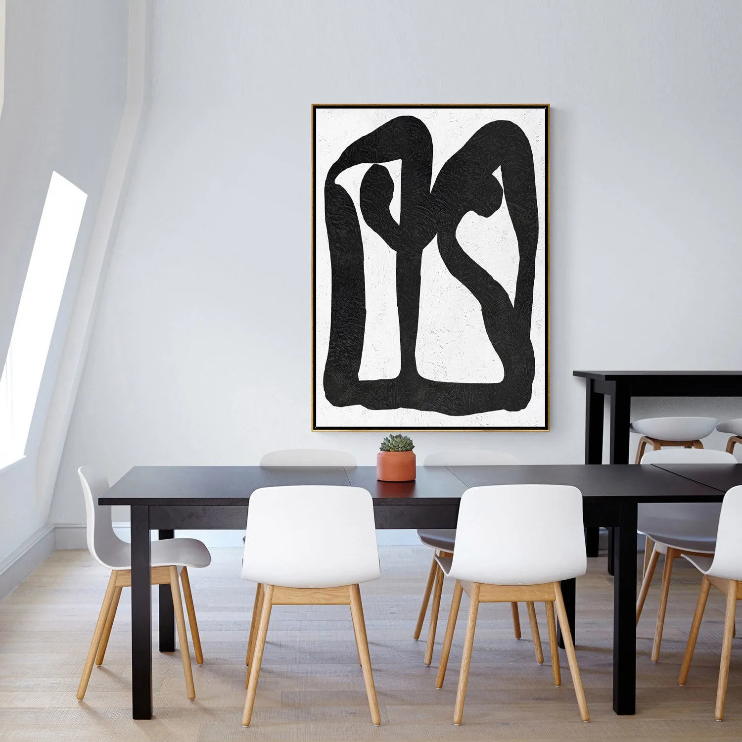 Vertical Minimalist Painting J67L