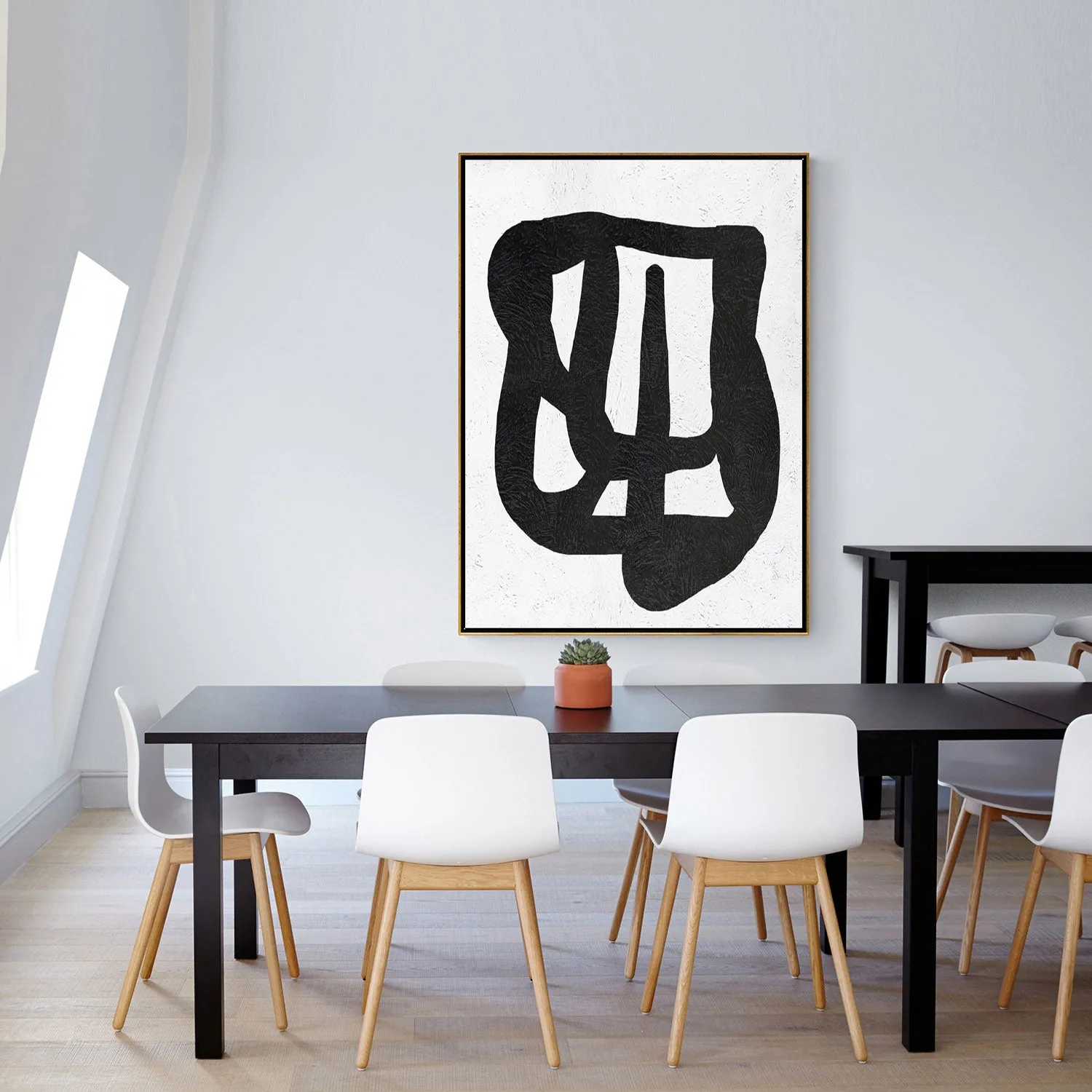 Vertical Minimalist Painting J68L