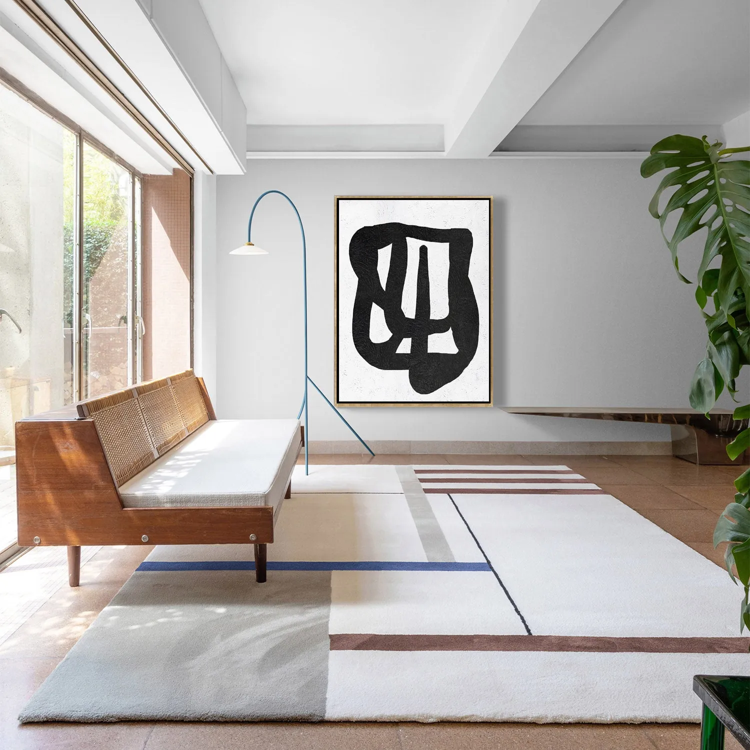 Vertical Minimalist Painting J68L