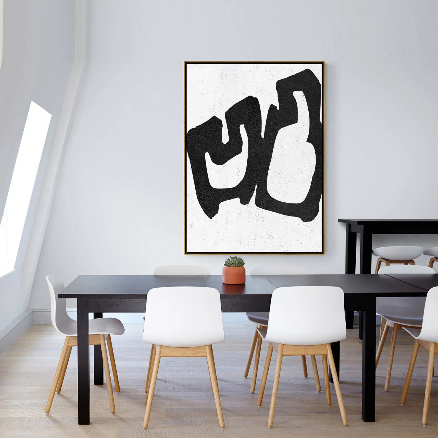Vertical Minimalist Painting J75L