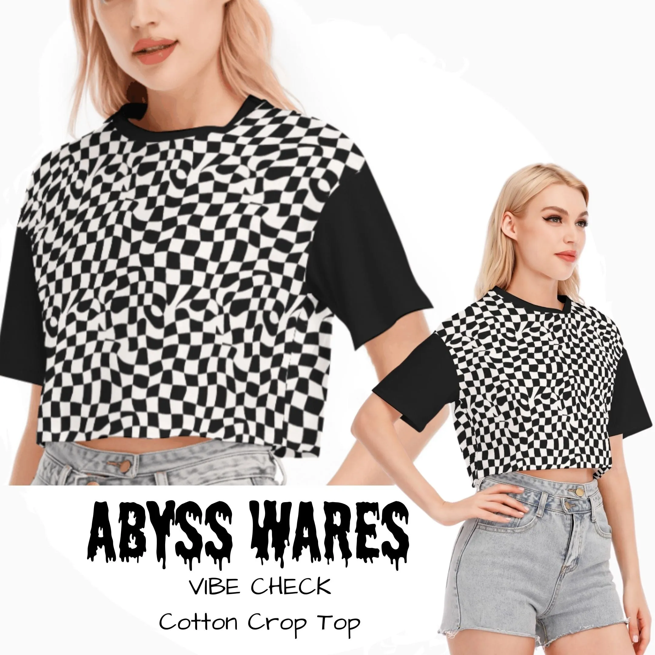 Vibe Check Alt Crop Top