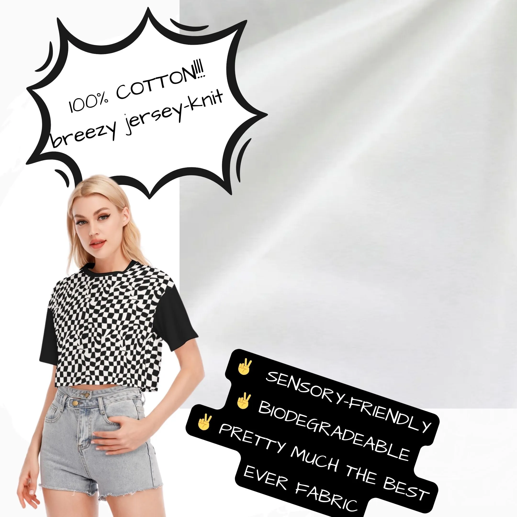 Vibe Check Alt Crop Top