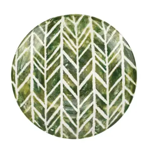 Vietri Foresta Primavera Geometric Serving Bowl