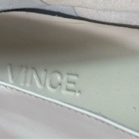 VINCE LEATHER FLAT
