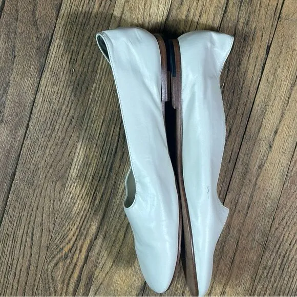VINCE LEATHER FLAT