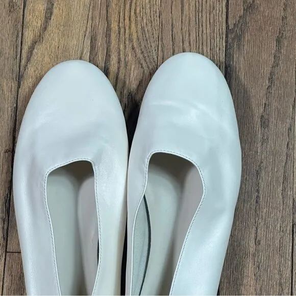 VINCE LEATHER FLAT