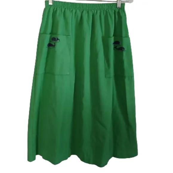 Vintage Preppy Whale Skirt