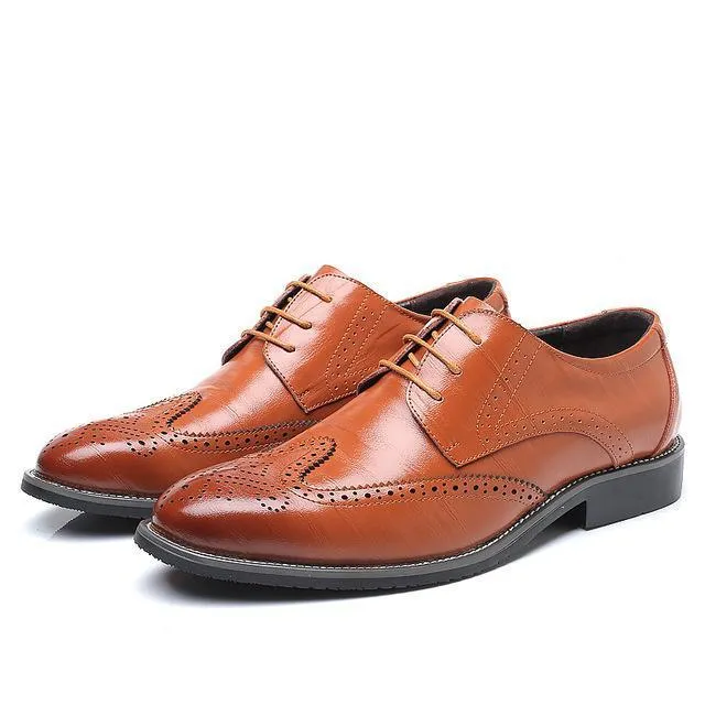West Louis™ Business Dress Brogue Shoes For Party
