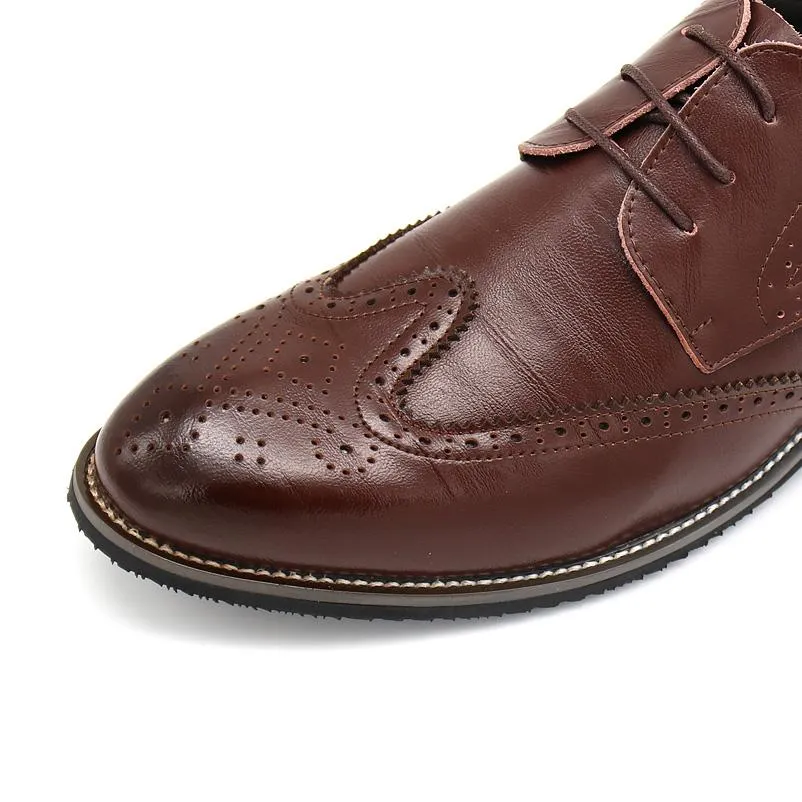 West Louis™ Business Dress Brogue Shoes For Party
