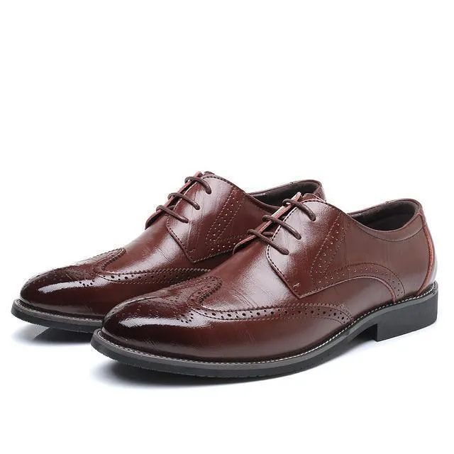 West Louis™ Business Dress Brogue Shoes For Party