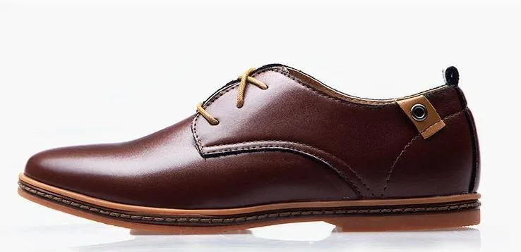 West Louis™ Business Man's England Flat Shoes