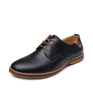 West Louis™ Business Man's England Flat Shoes