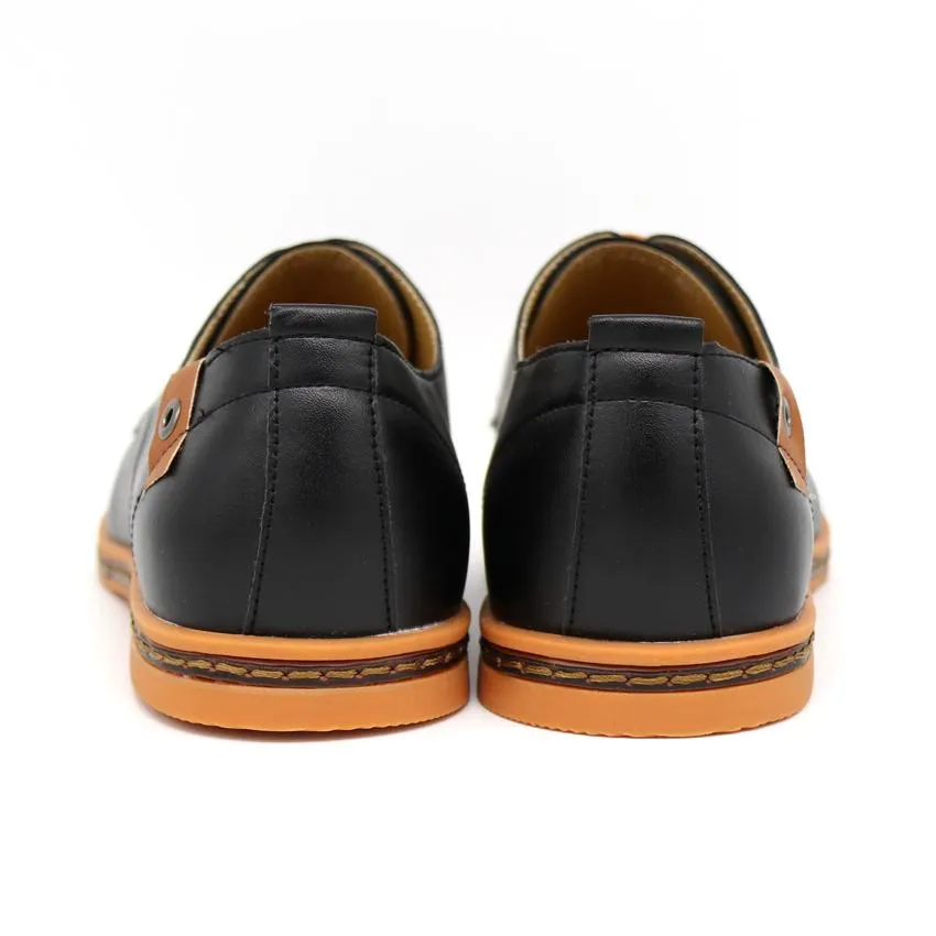West Louis™ Business Man's England Flat Shoes