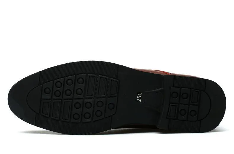 West Louis™ Cashmere Martin Business Men Shoes