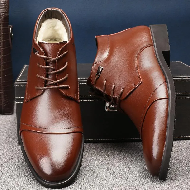 West Louis™ Cashmere Martin Business Men Shoes