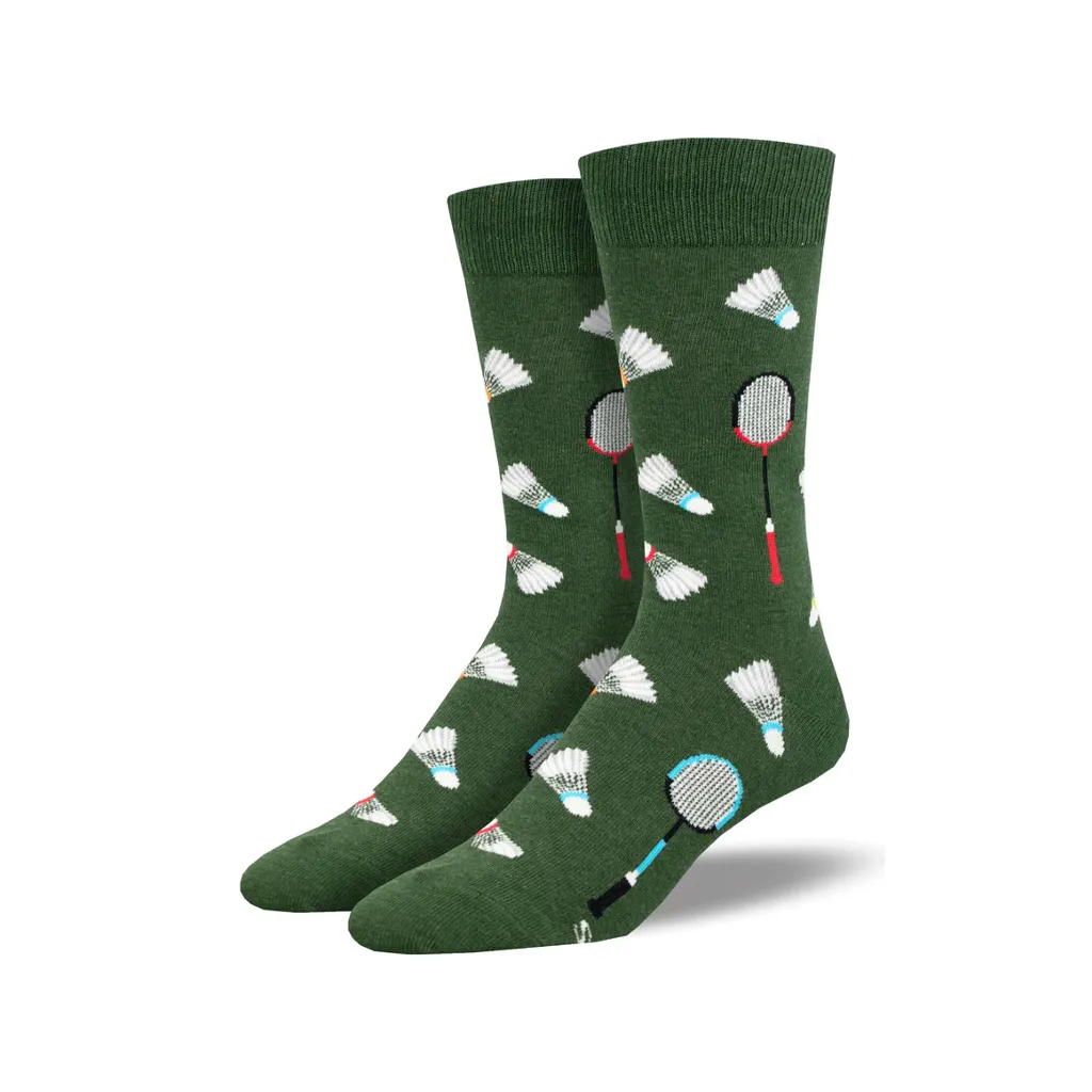 What A Racket Crew Socks - Mens